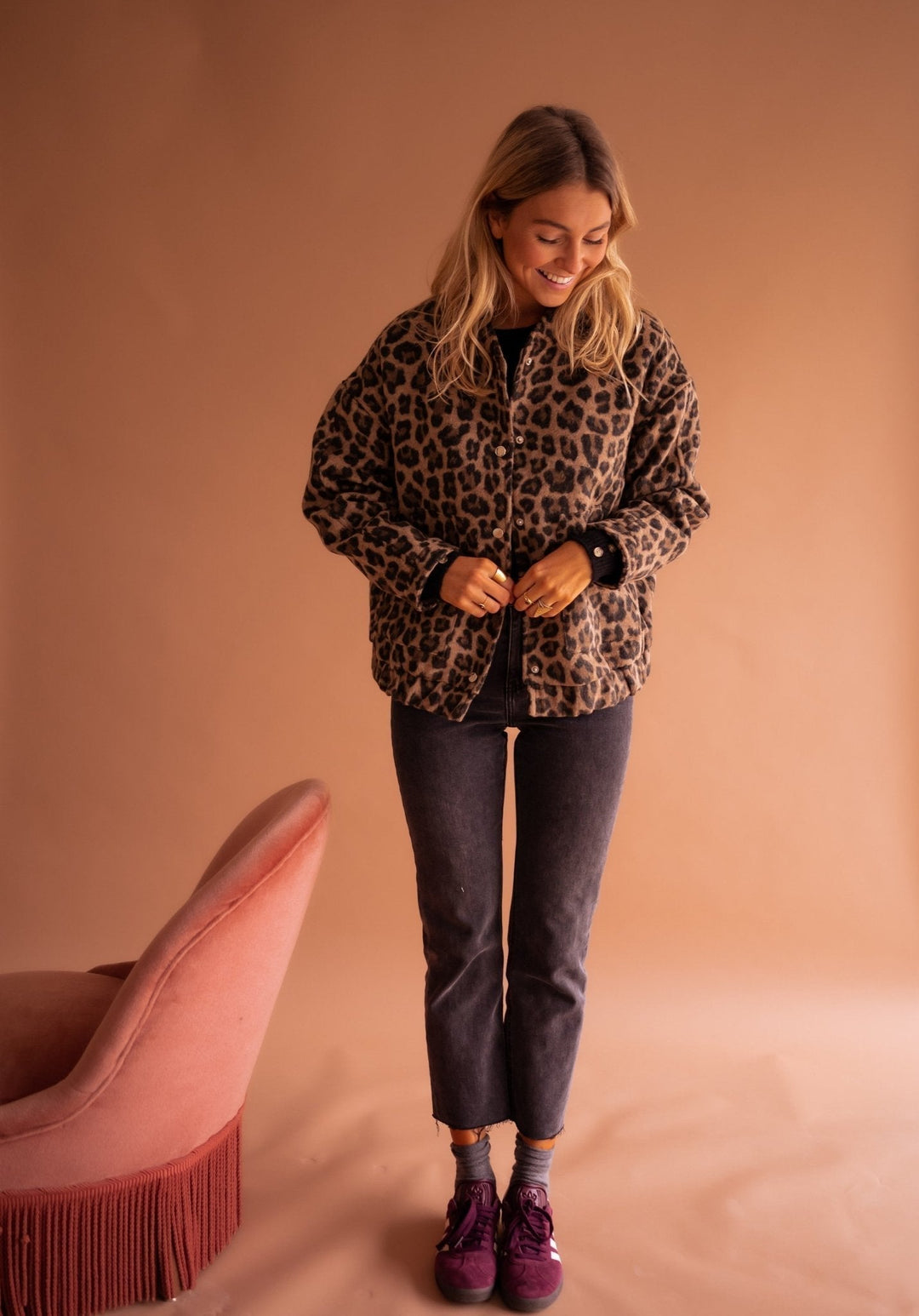 Sofia - Luipaard Blazer