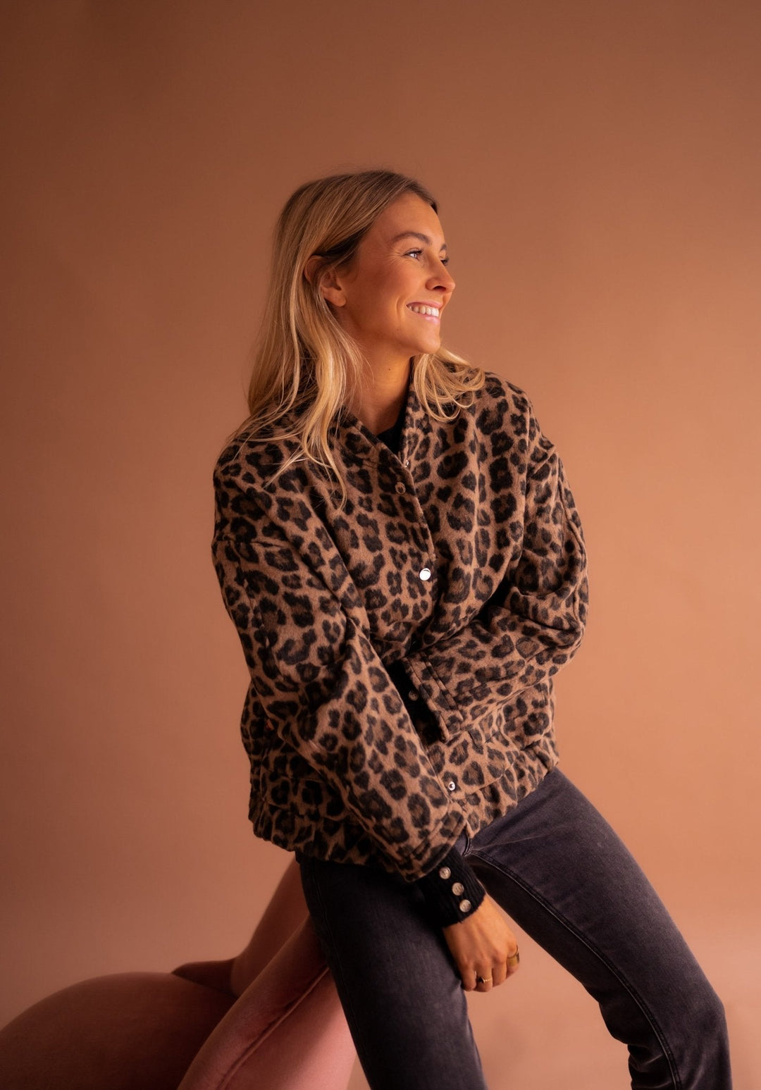 Sofia - Luipaard Blazer