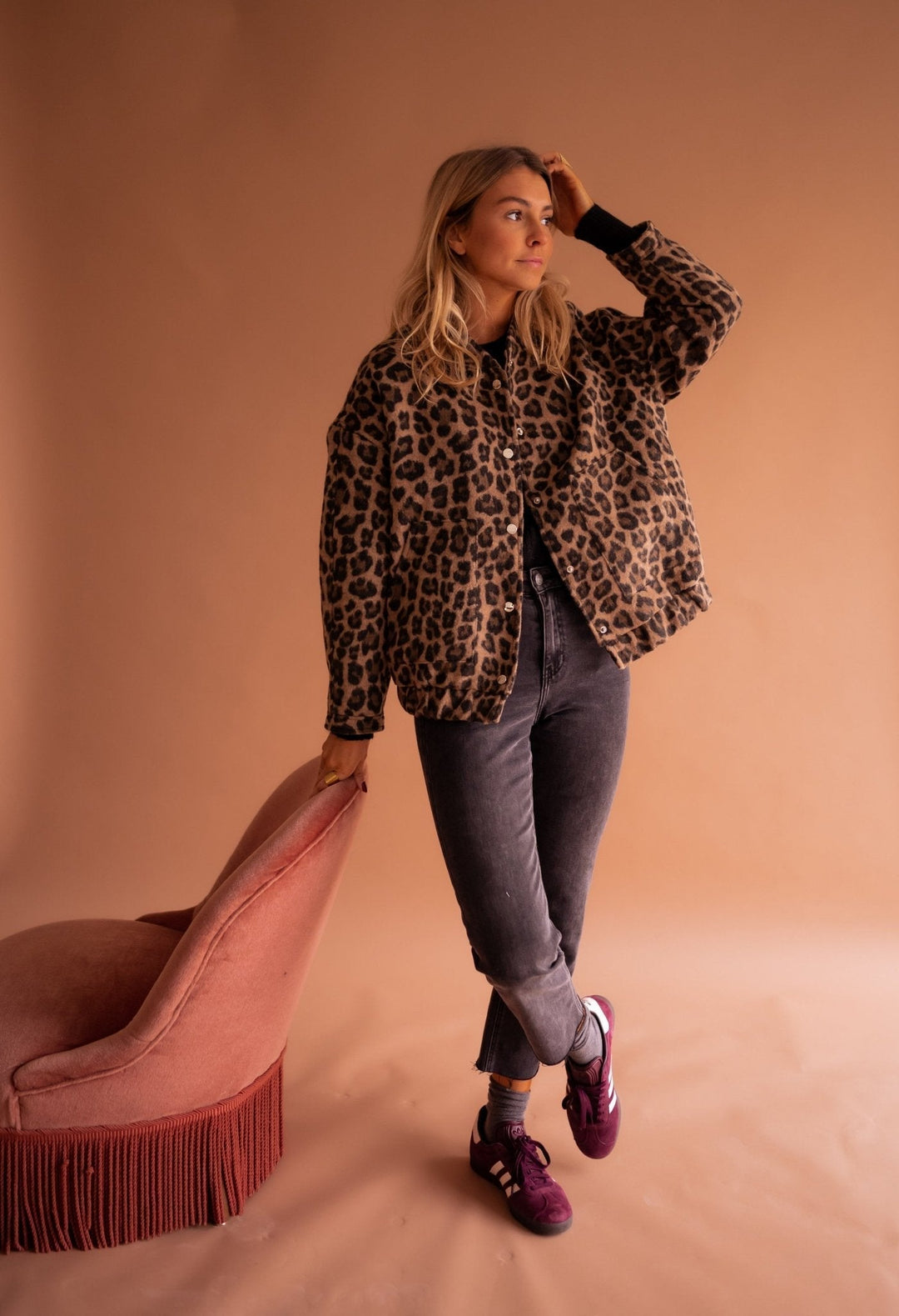 Sofia - Luipaard Blazer
