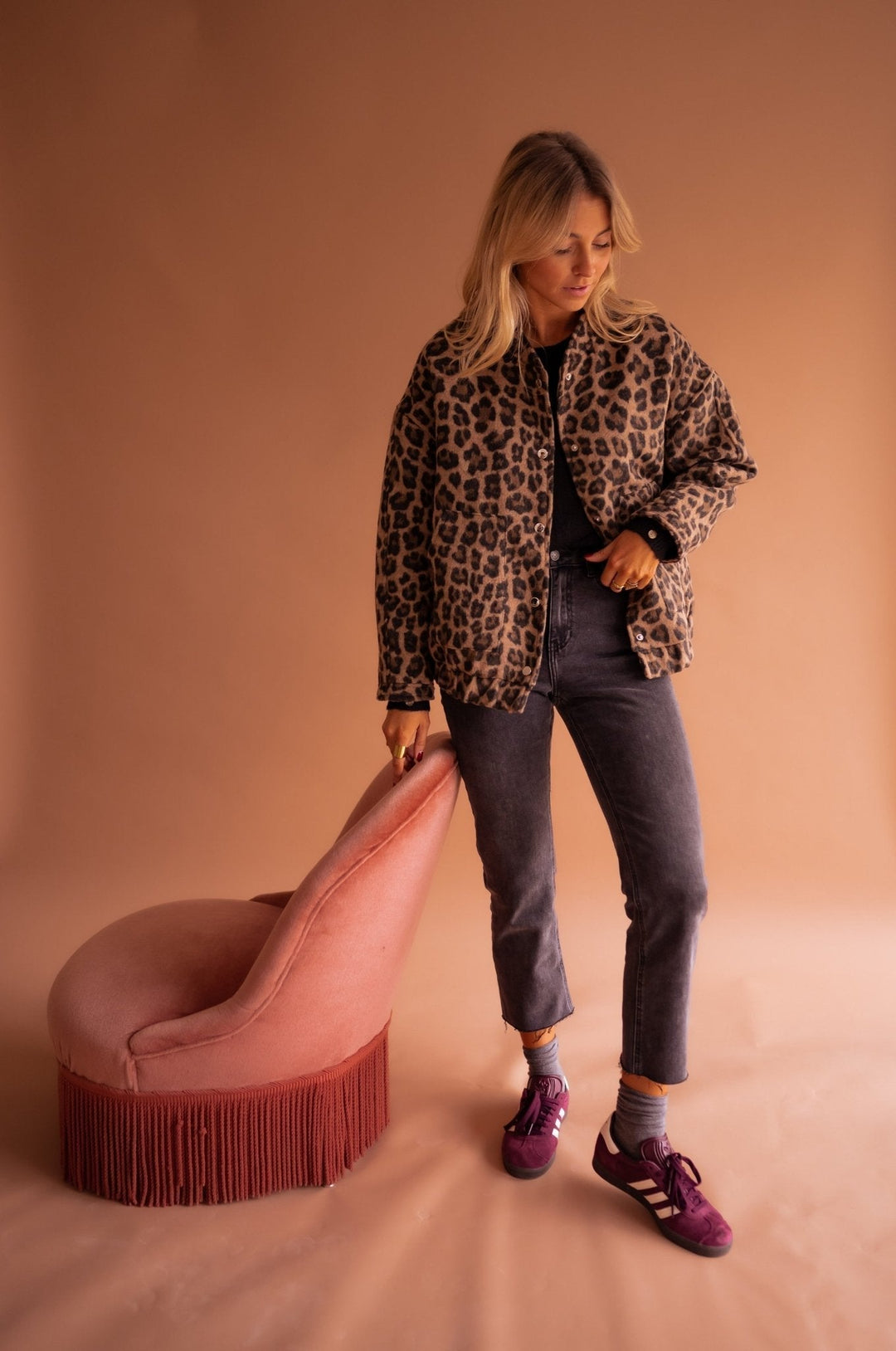Sofia - Luipaard Blazer