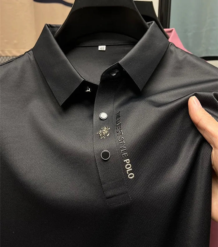 Verno | Kreukvrije Muscle Fit poloshirt 