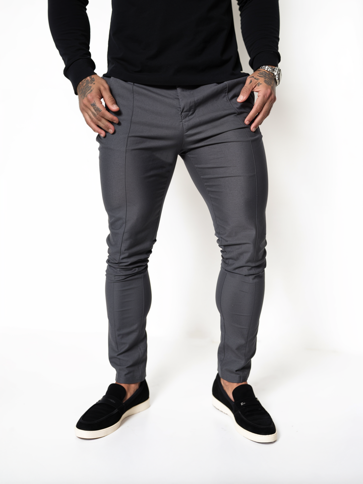Novate | Kreukvrije Slim Fit Broek 