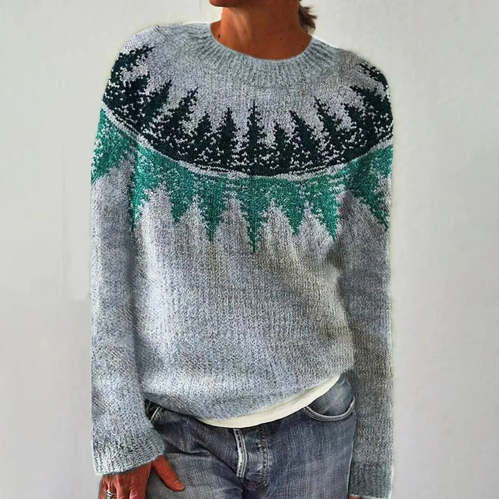 Helena™ | Retro Lente Trui