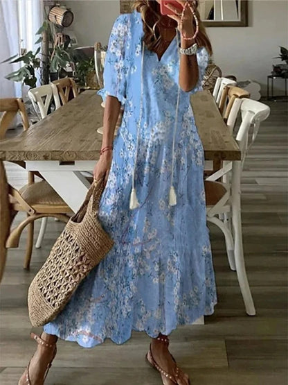 Dianna™ - Boho Buikdekkende Jurk 