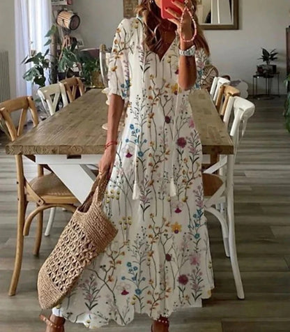 Dianna™ - Boho Buikdekkende Jurk 
