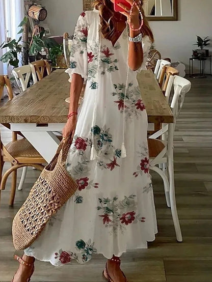 Dianna™ - Boho Buikdekkende Jurk 