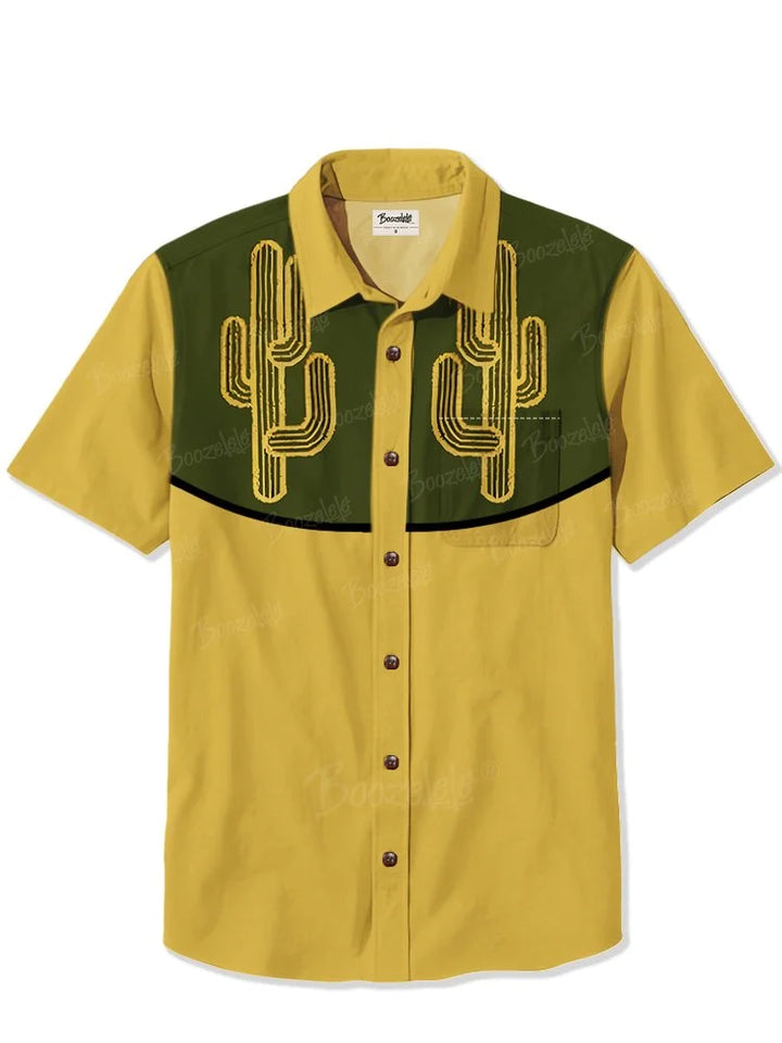 Wees een cactus cowboy - 100% katoenen shirt