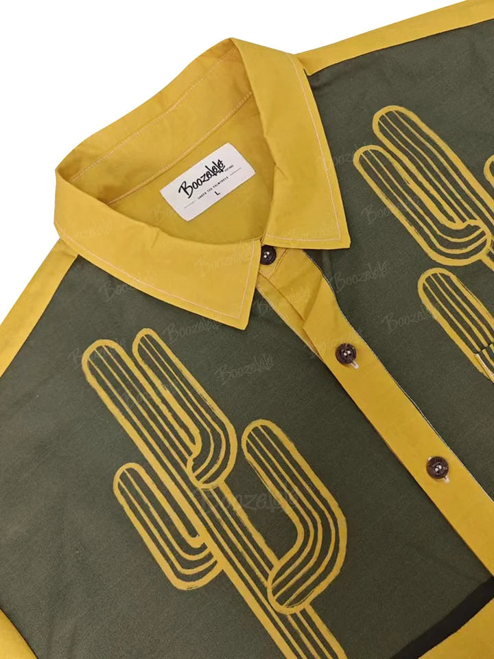 Wees een cactus cowboy - 100% katoenen shirt