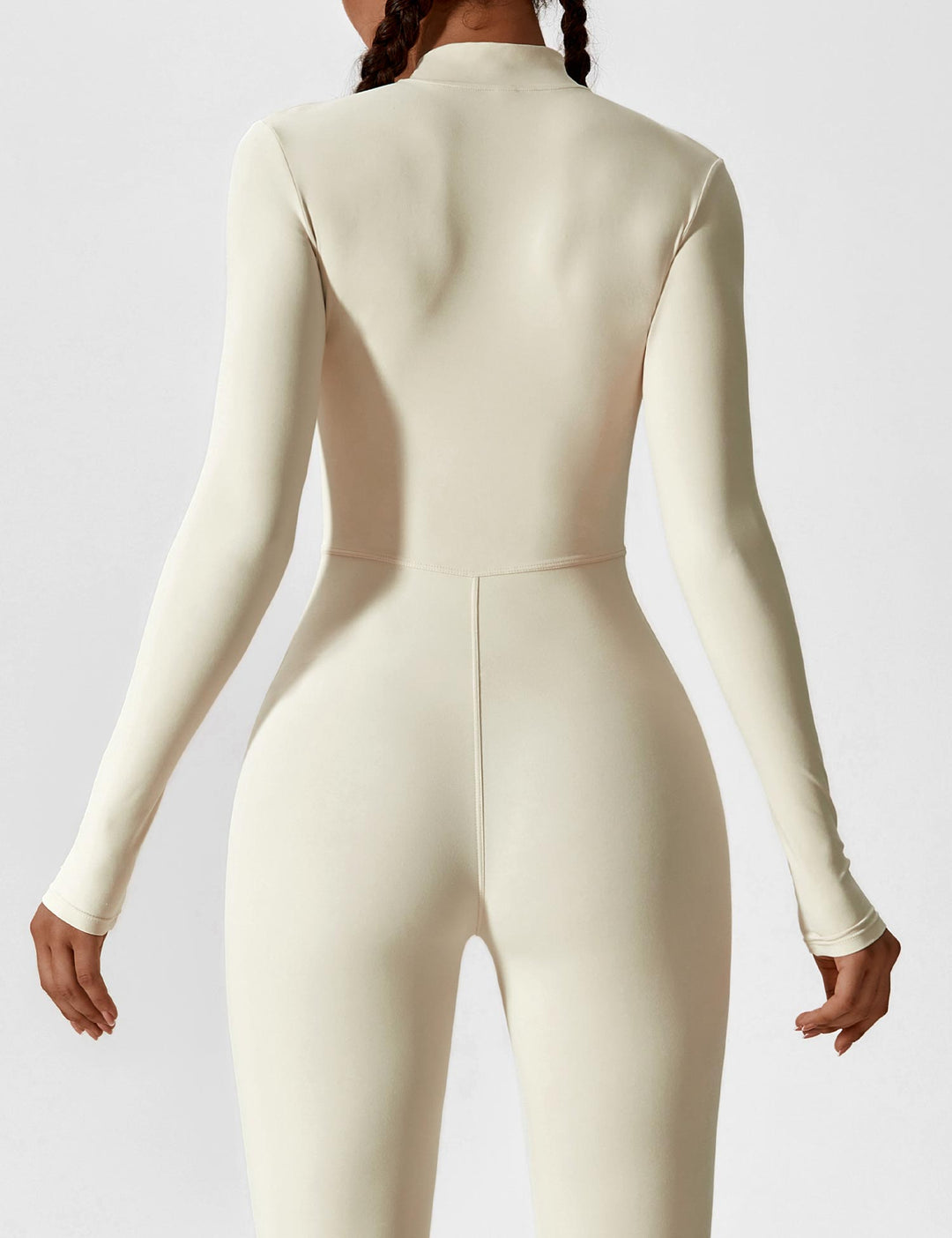 Fanimo Gymfit Jumpsuit - Lange Mouwen met Rits 