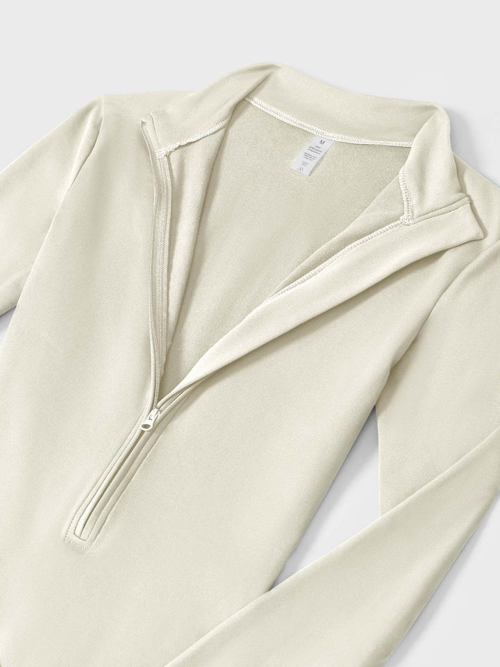 Fanimo Gymfit Jumpsuit - Lange Mouwen met Rits 