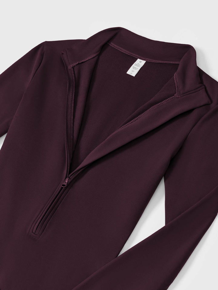 Fanimo Gymfit Jumpsuit - Lange Mouwen met Rits 