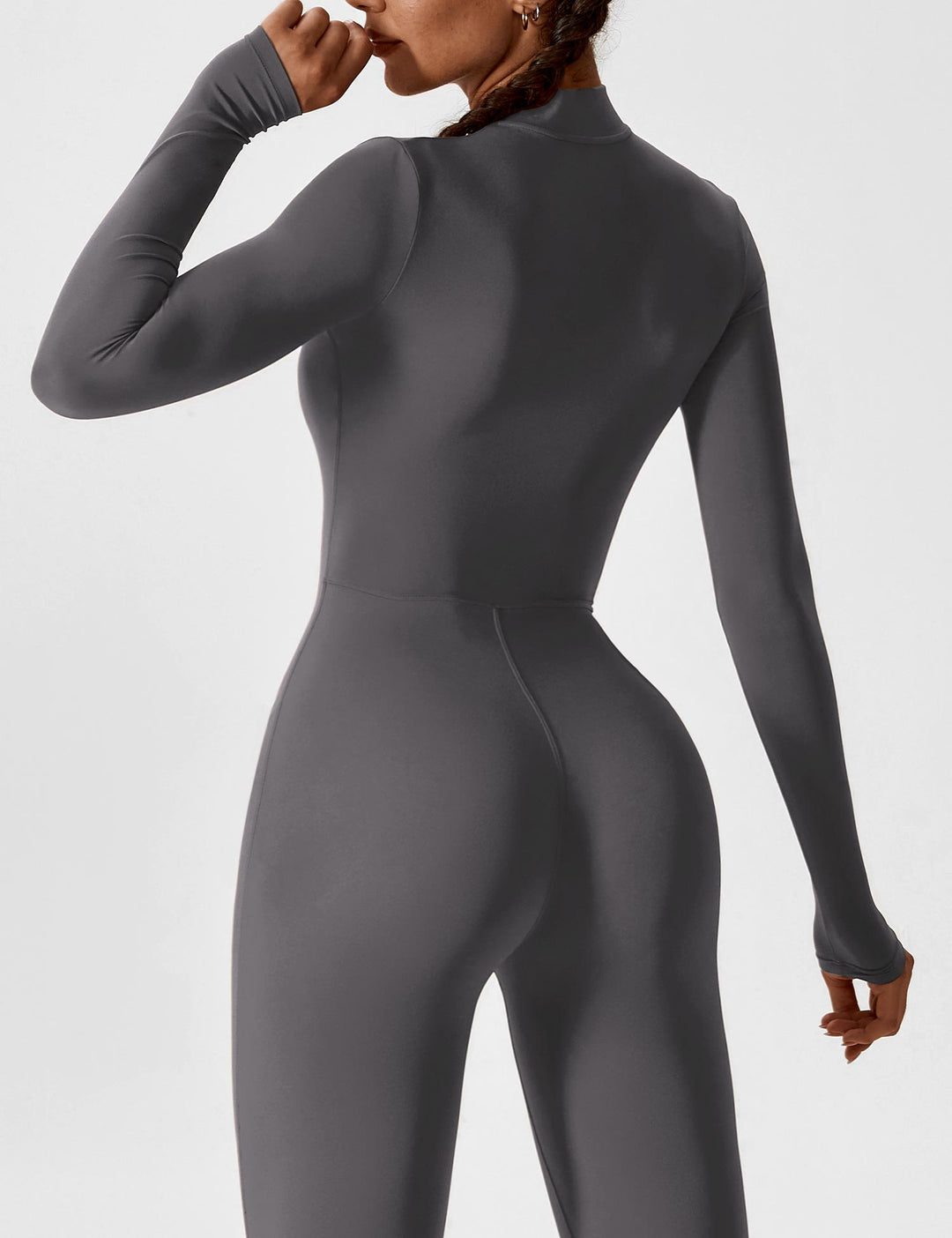 Fanimo Gymfit Jumpsuit - Lange Mouwen met Rits 