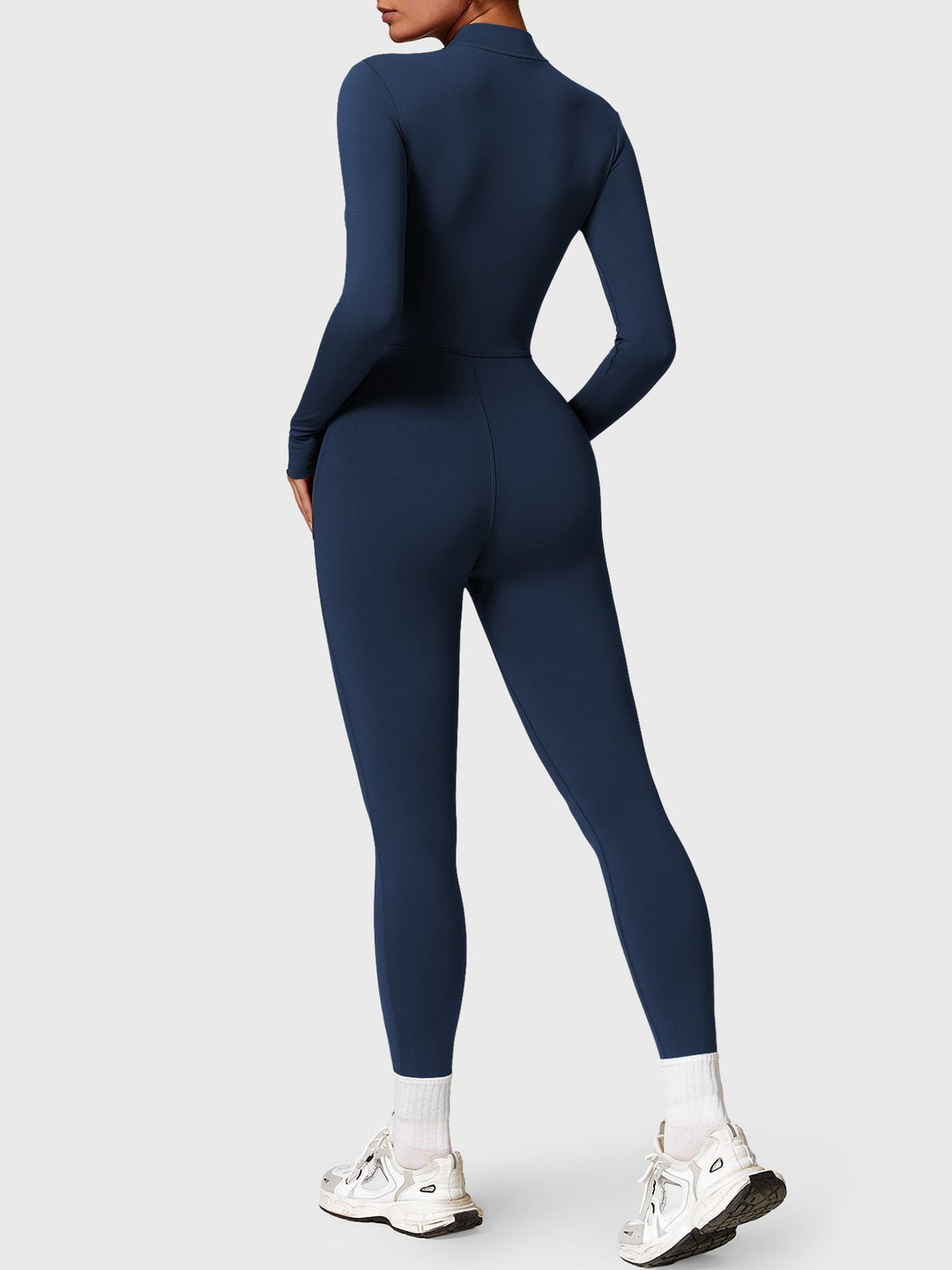 Fanimo Gymfit Jumpsuit - Lange Mouwen met Rits 