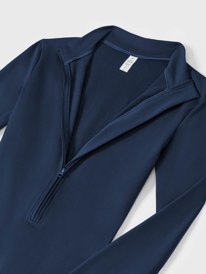 Fanimo Gymfit Jumpsuit - Lange Mouwen met Rits 